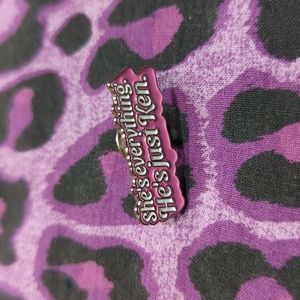 🩷 Barbie - She's everything. He's just Ken.- Enamel Pins